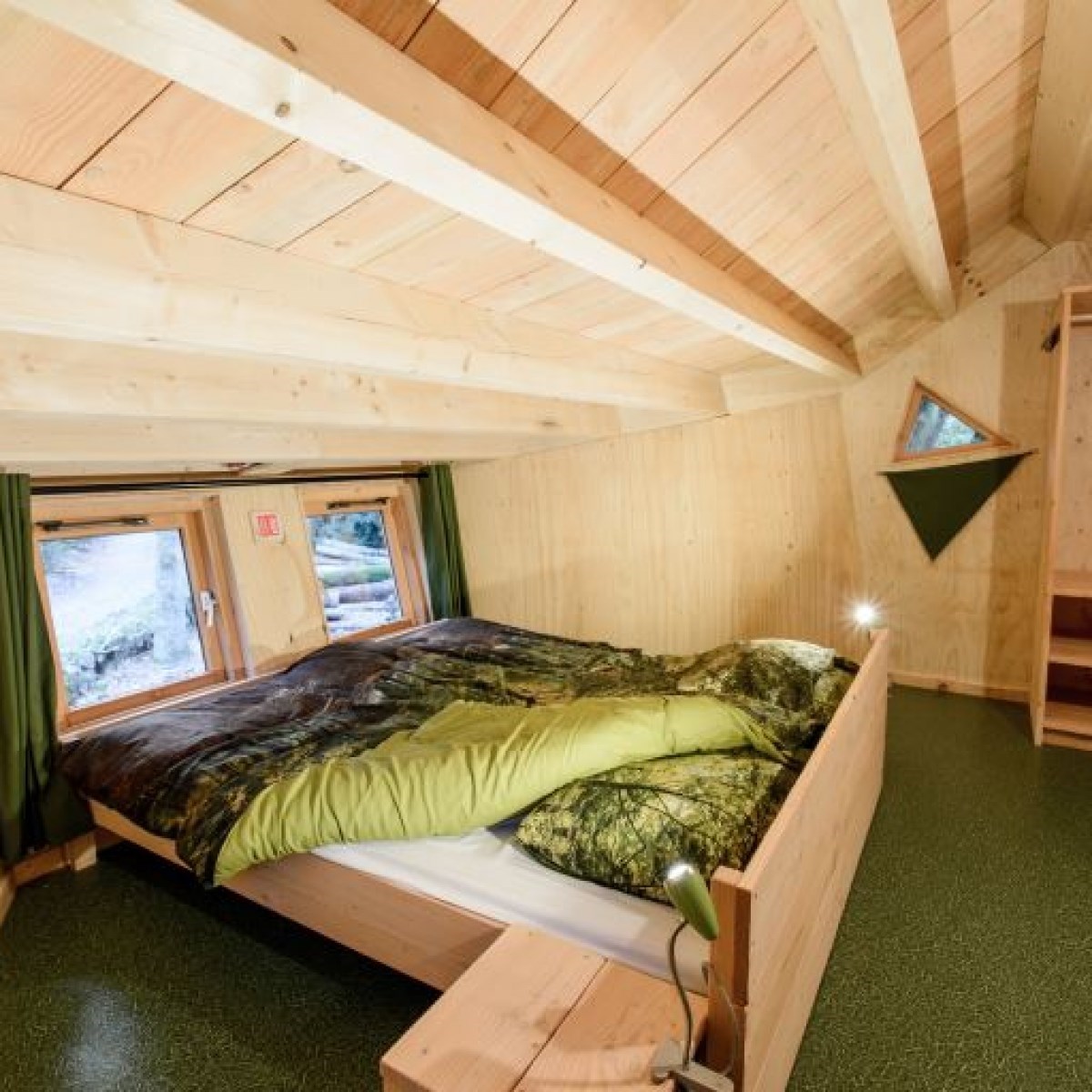 Overnachten in een Houten Zwijn op de Veluwe