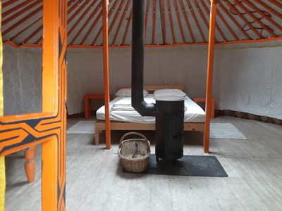 Authentieke Mongoolse Yurt in Zeeuws Vlaanderen Authentieke Mongoolse Yurt in Zeeuws Vlaanderen