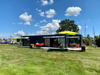 Slapen in een luxe Zeecontainer Slapen in een luxe Zeecontainer