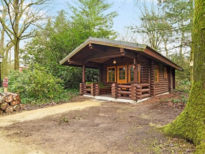 Loghome met bubbelbad Loghome met bubbelbad