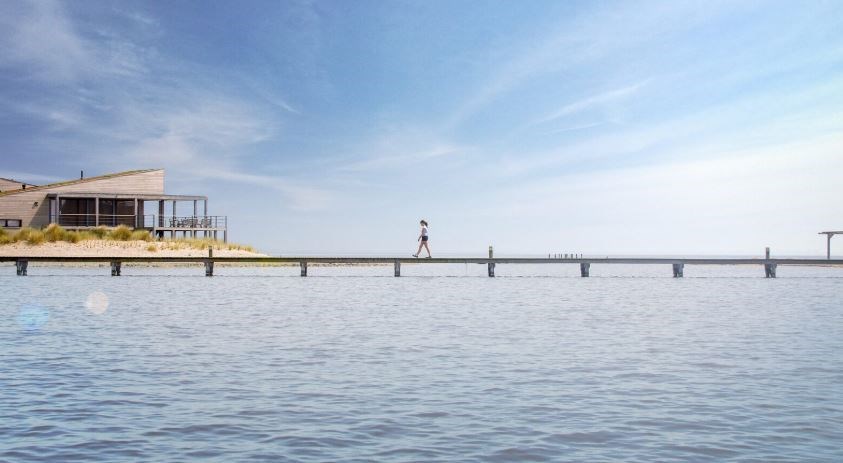 Luxe vakantiewoning aan het strand