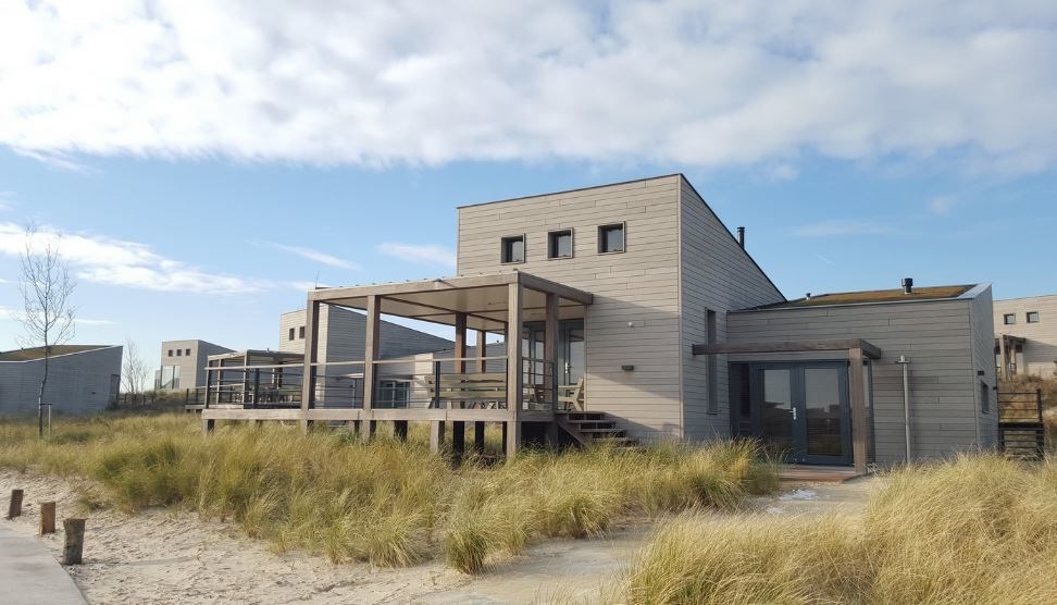 Luxe vakantiewoning aan het strand