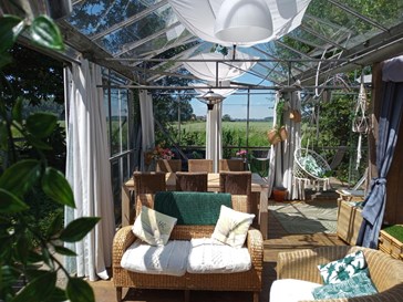 Glamping in een Tuinkas Glamping in een Tuinkas
