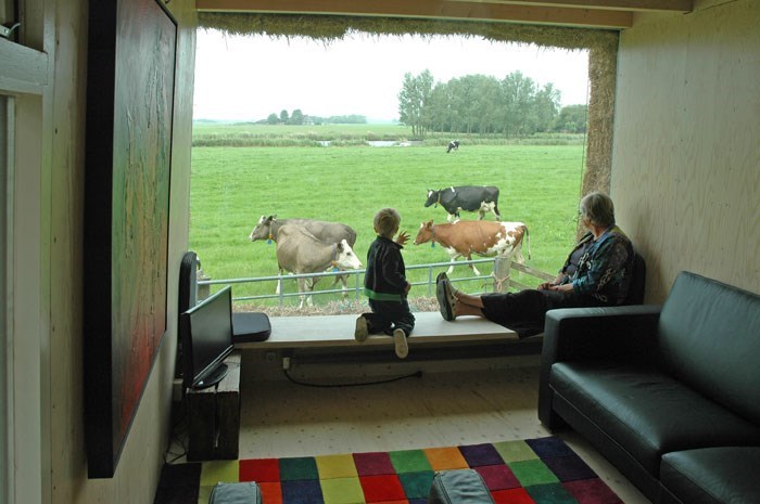 Slapen in een Strowagen