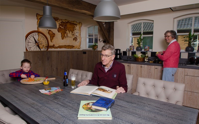 Luchtballon vakantiehuis voor groepen