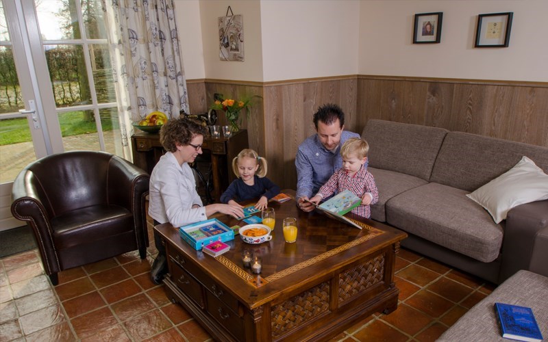 Luchtballon thema vakantiehuis