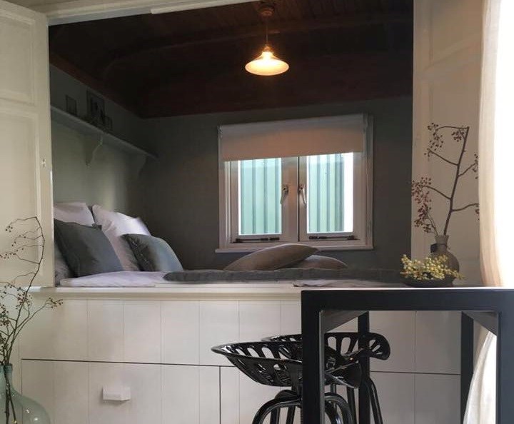 Overnachten in een bijzonder Buitenhuisje op wielen