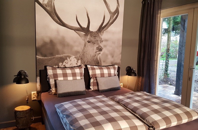 Boomhuis in Scandinavische sferen