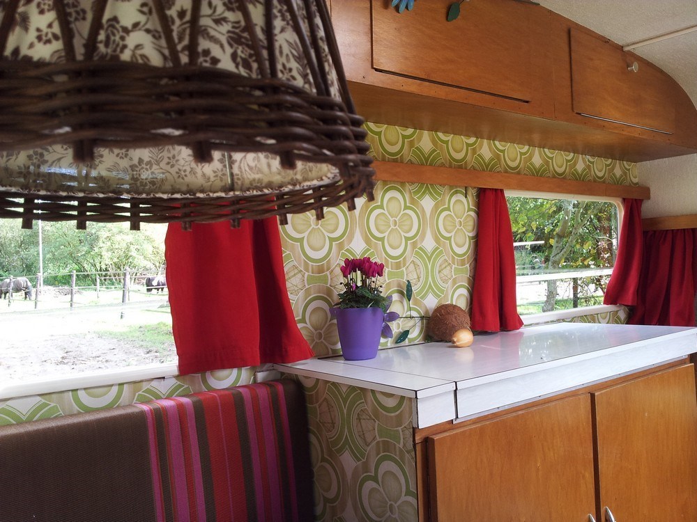 Retro kampeerbus Tante Toos