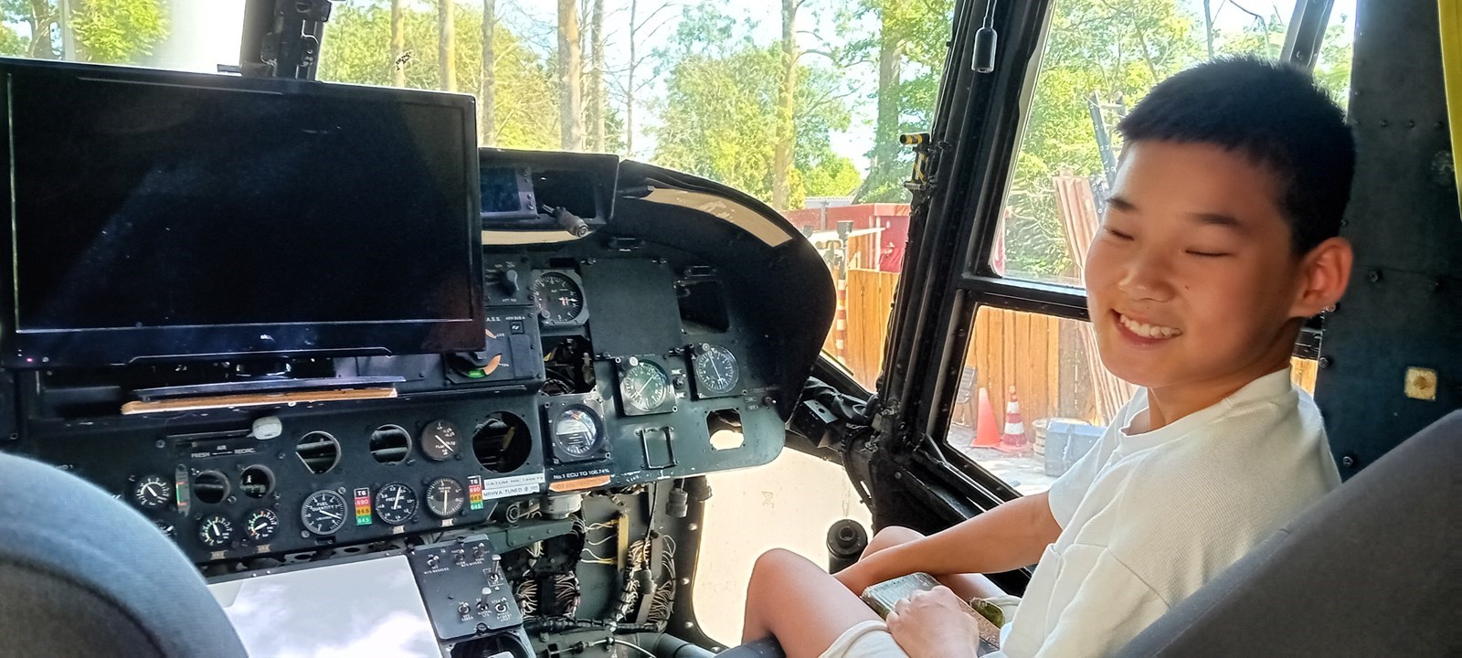 Slaap in een legendarische Lynx helikopter van de Royal Air Force