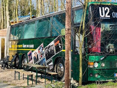 Slapen in de Tourbus van U2 Slapen in de Tourbus van U2