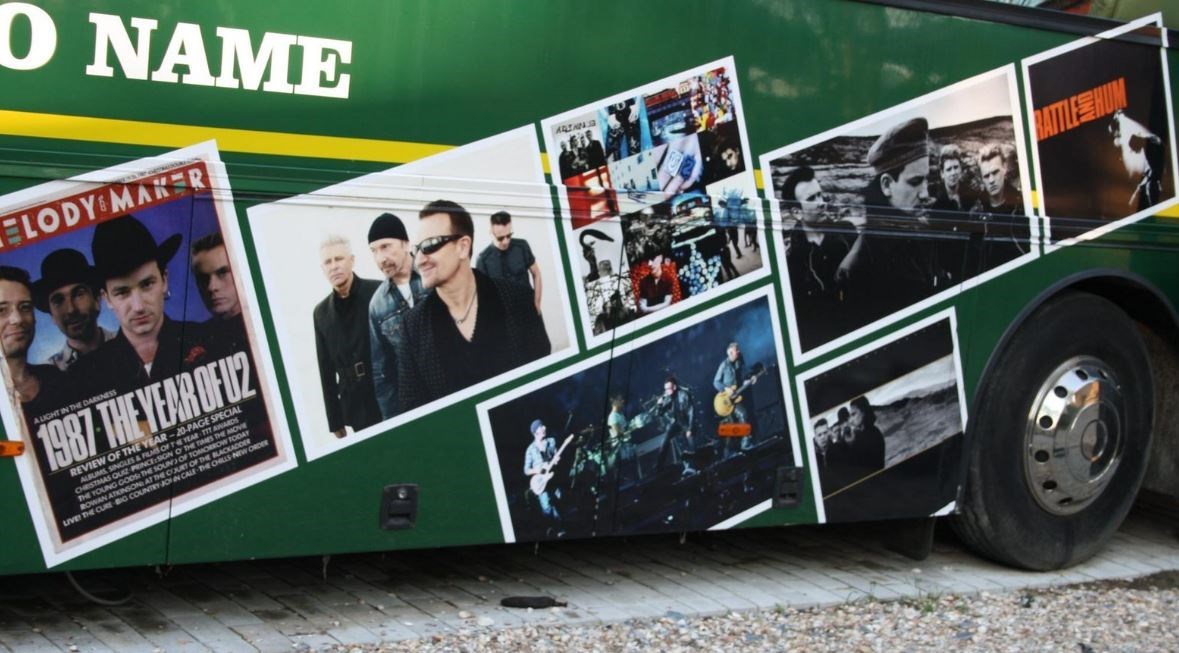 Slapen in de Tourbus van U2