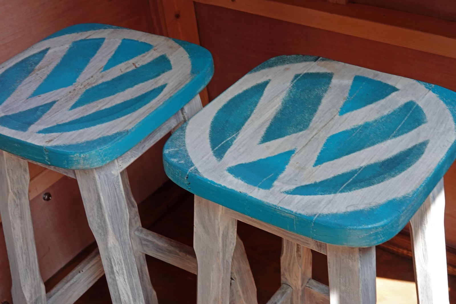 Origineel overnachten in een VW Bus Hut