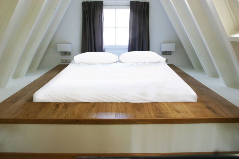 A-frame wellness lodge met whirlpool en sauna