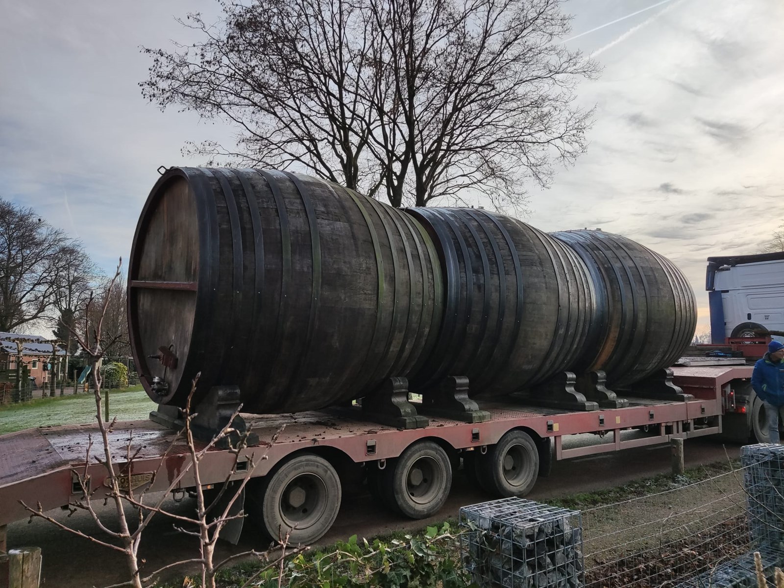 Van lockdown-idee naar wijnvat om in te slapen