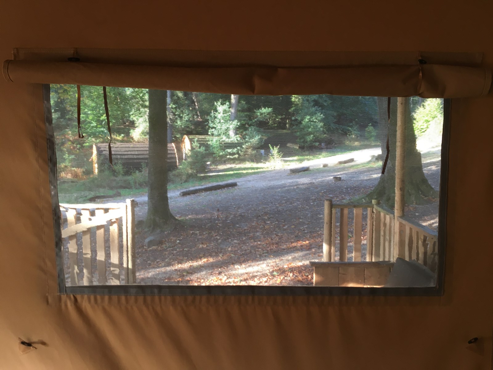 Herfst glamping in een Luxe Lodgetent