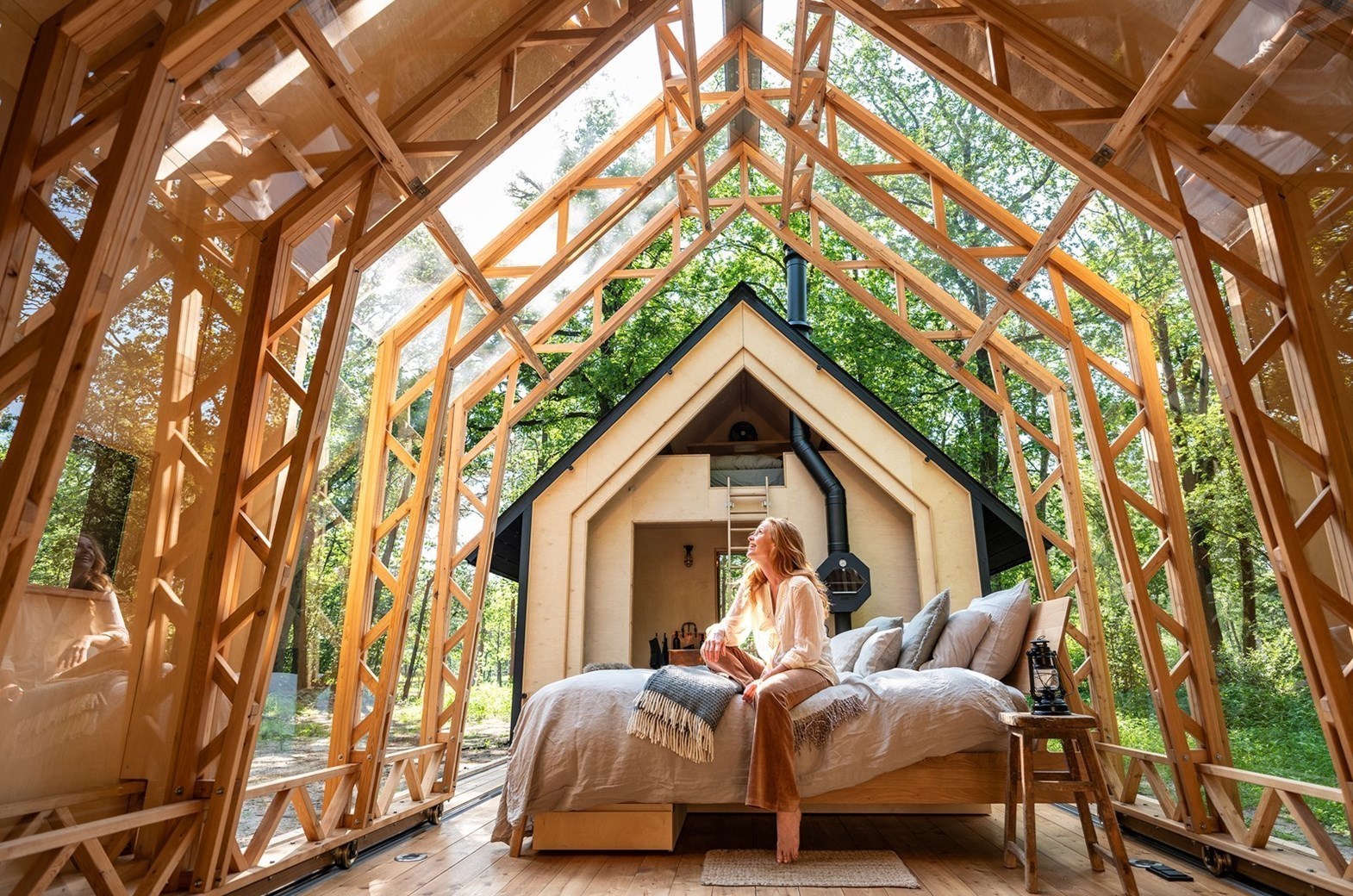 Slapen in bijzondere architectonische hoogstandjes in Nederland