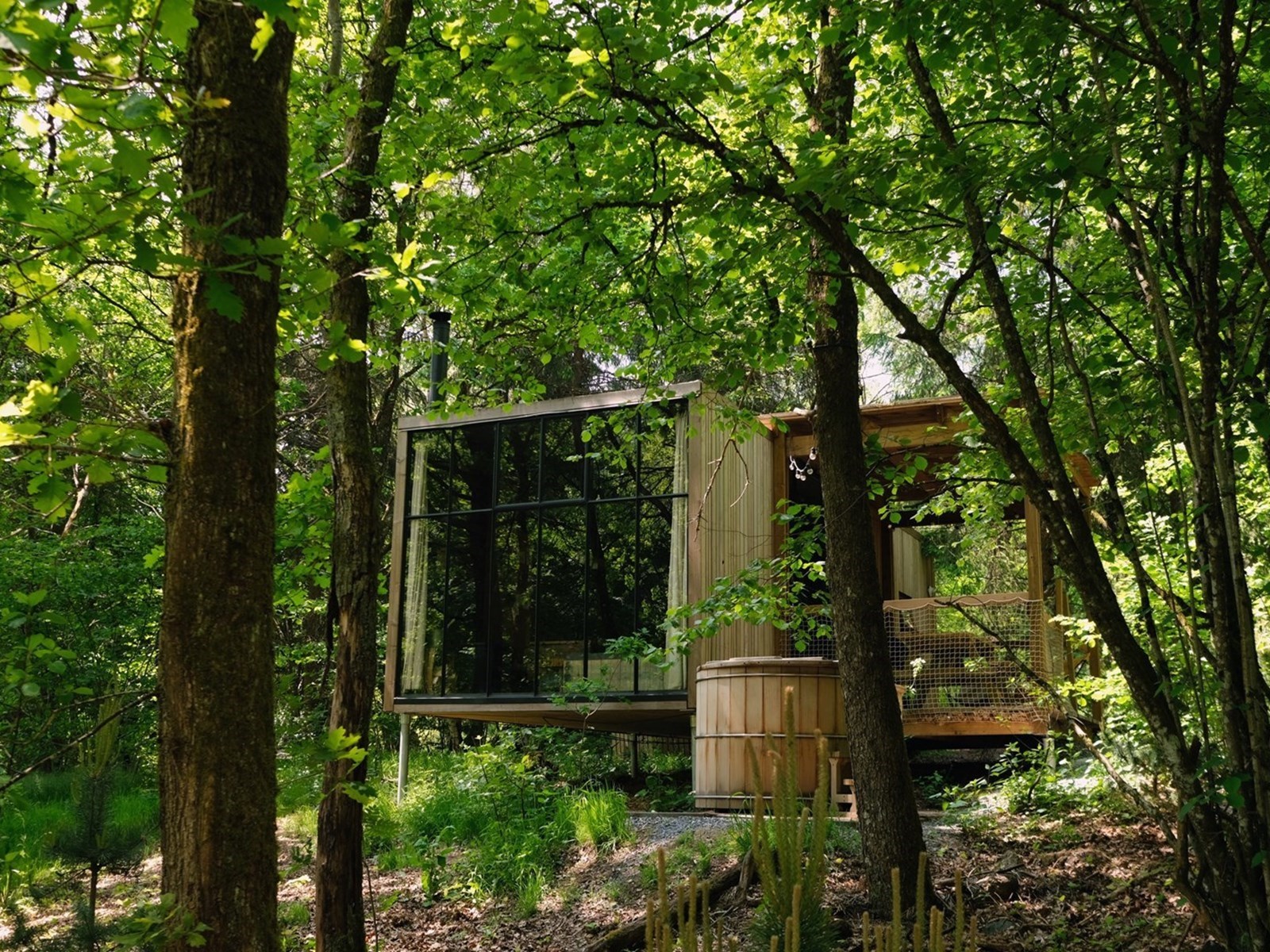 Cosy cabins in de Belgische Ardennen