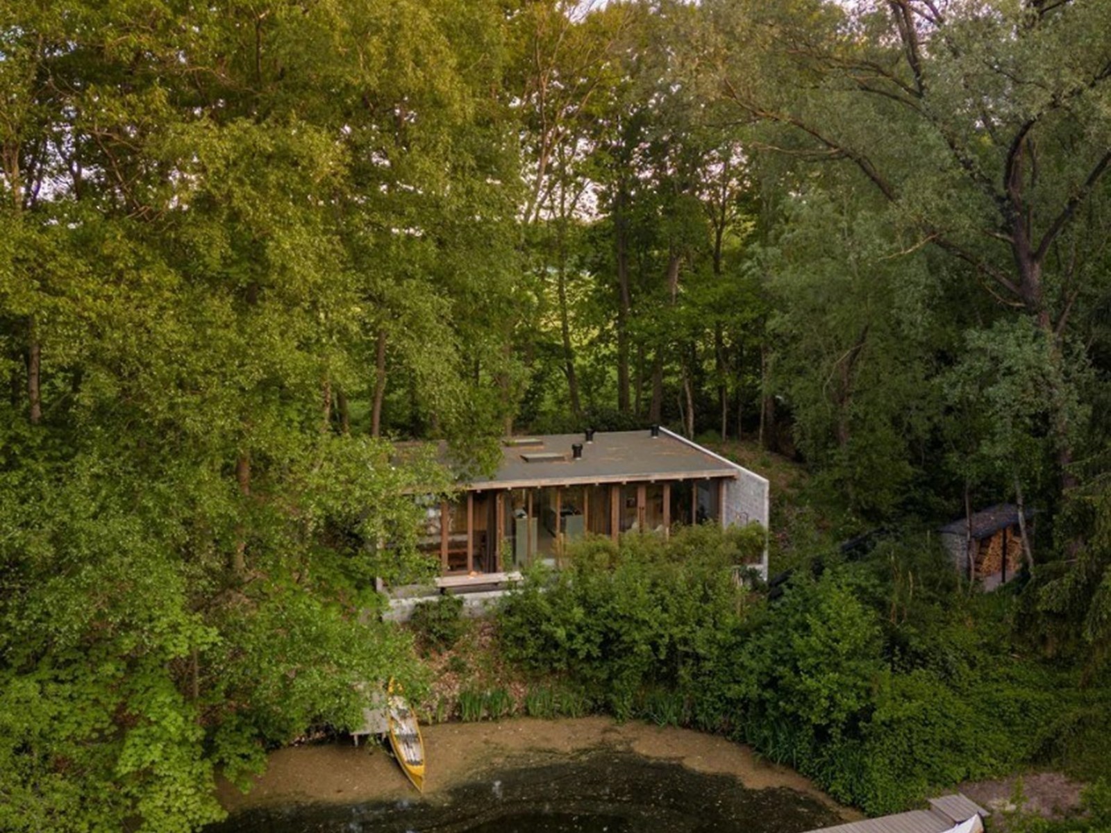 Design hideaway met hot tub en privébios in Overijssel