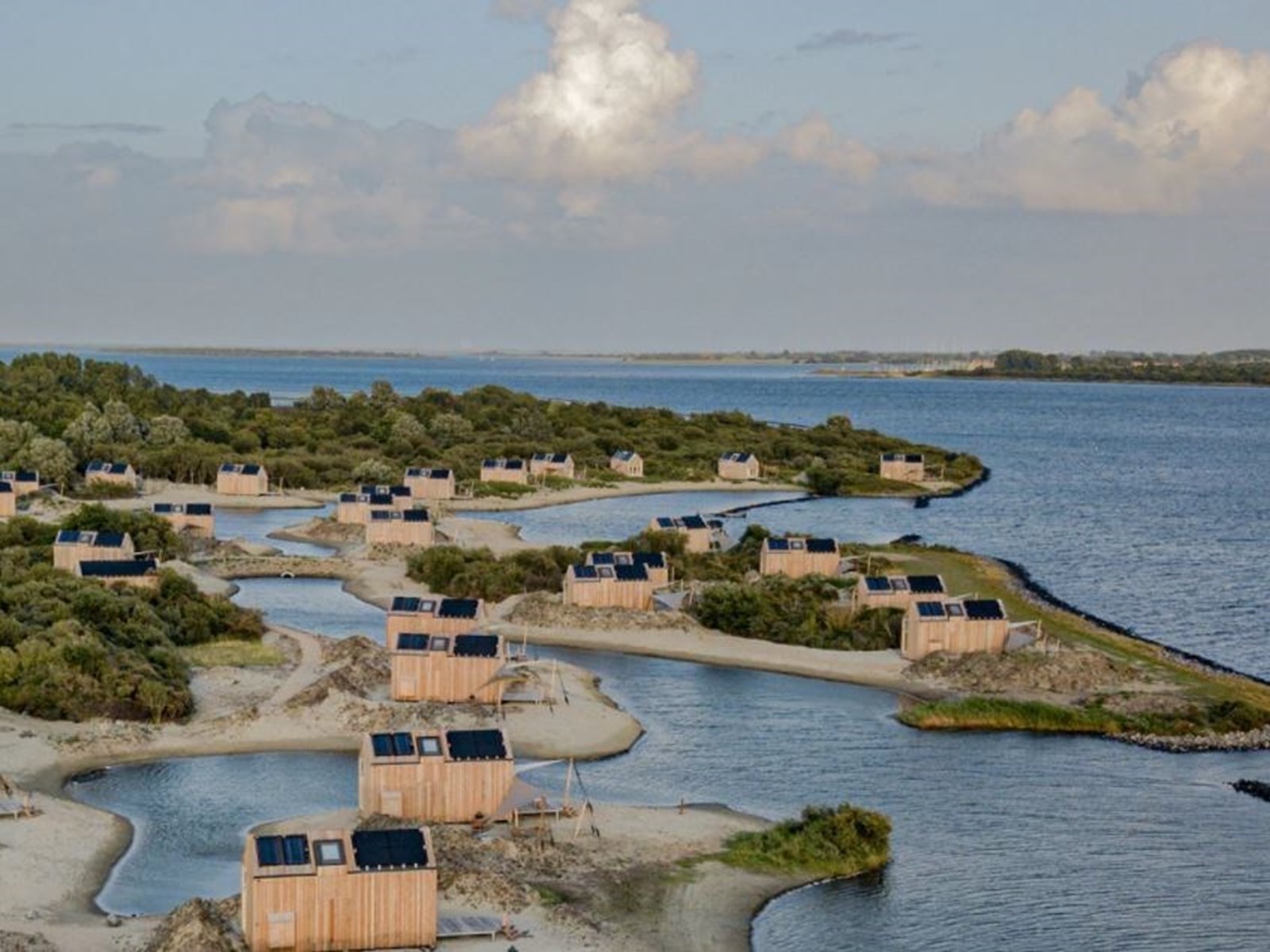 Eco cottage aan het Grevelingenmeer