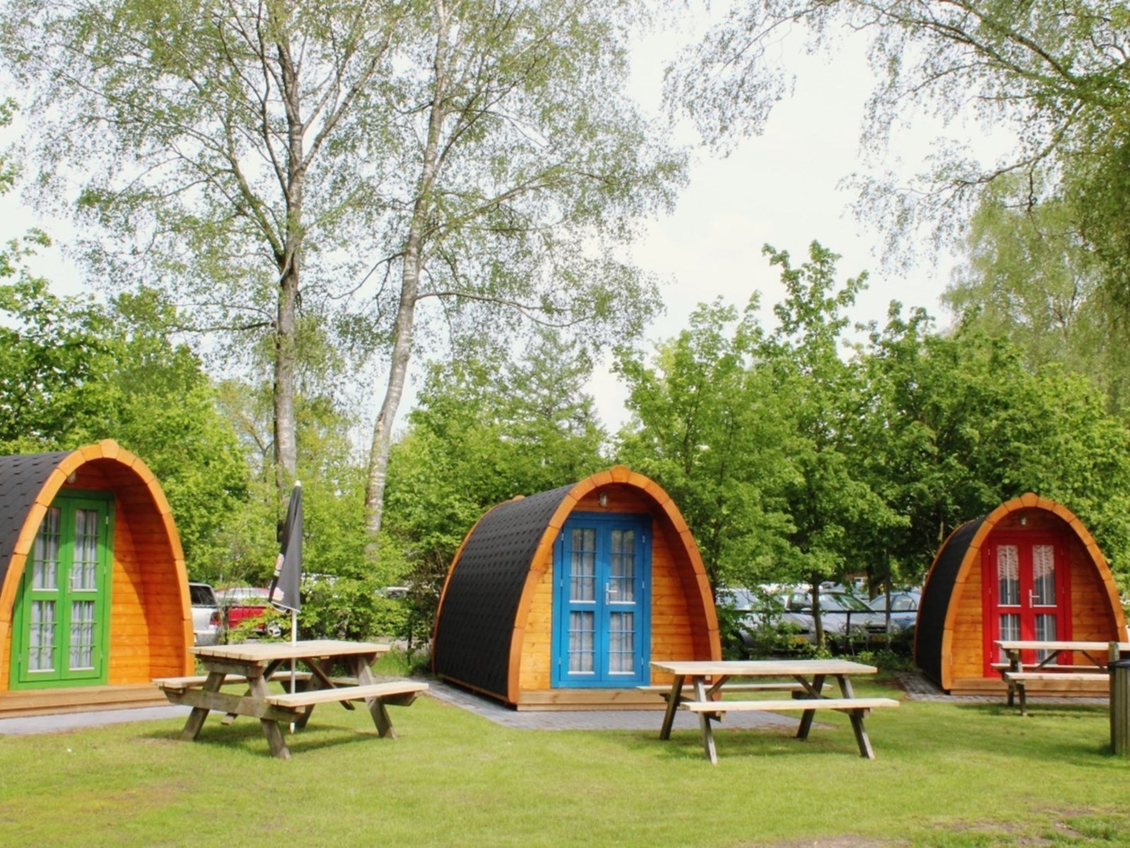 5. POD voor 4 personen op gezellige camping in Enschede