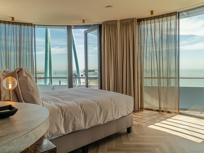 Uitwaaien aan zee in een exclusief penthouse in Vlissingen