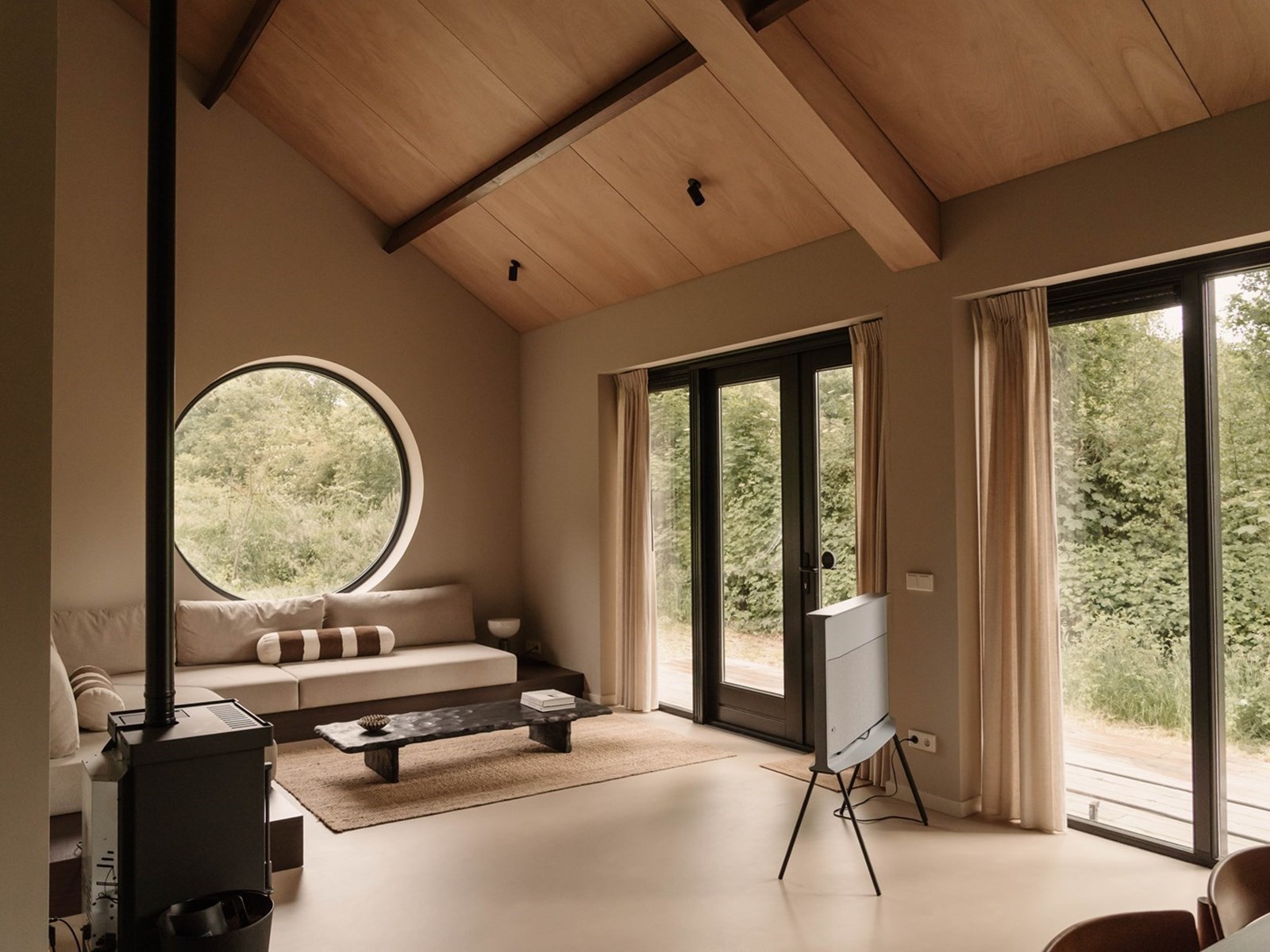 Ultiem relaxen in Japandi-stijl cabin met hot tub 