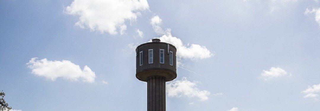 Slapen in een watertoren 